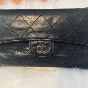 Chanel Authentic Vintage Leather Wallet